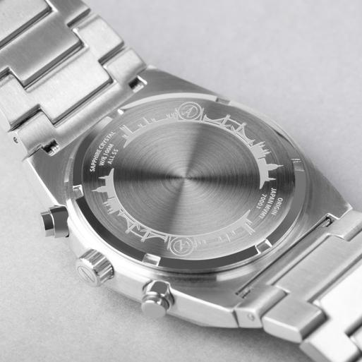 Steel case back top